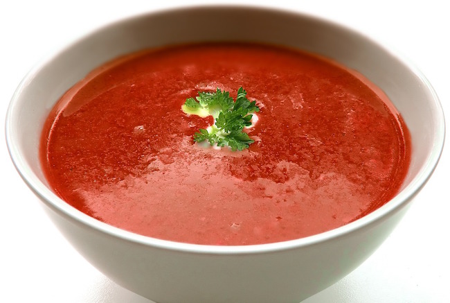Soupe brûle graisse thermomix à la tomate.